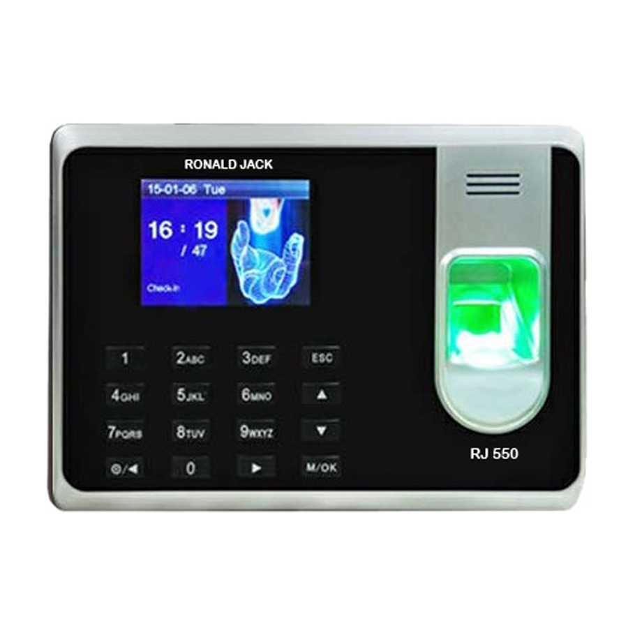 Máy chấm công vân tay RONALD JACK RJ550